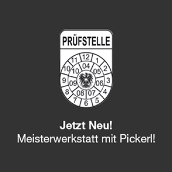 Meisterwerkstatt mit Pickerl